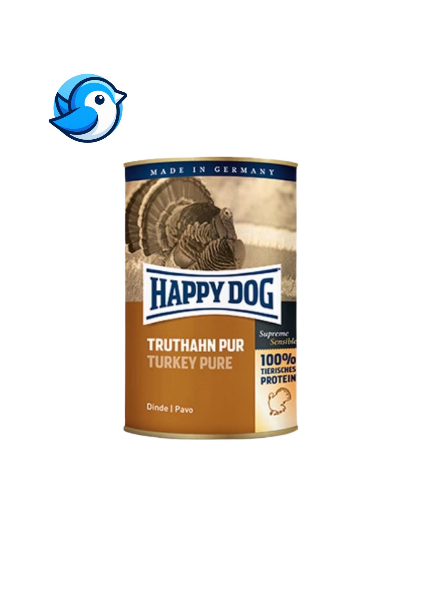 Happy Dog Konzerv 100% Pulyka 800g