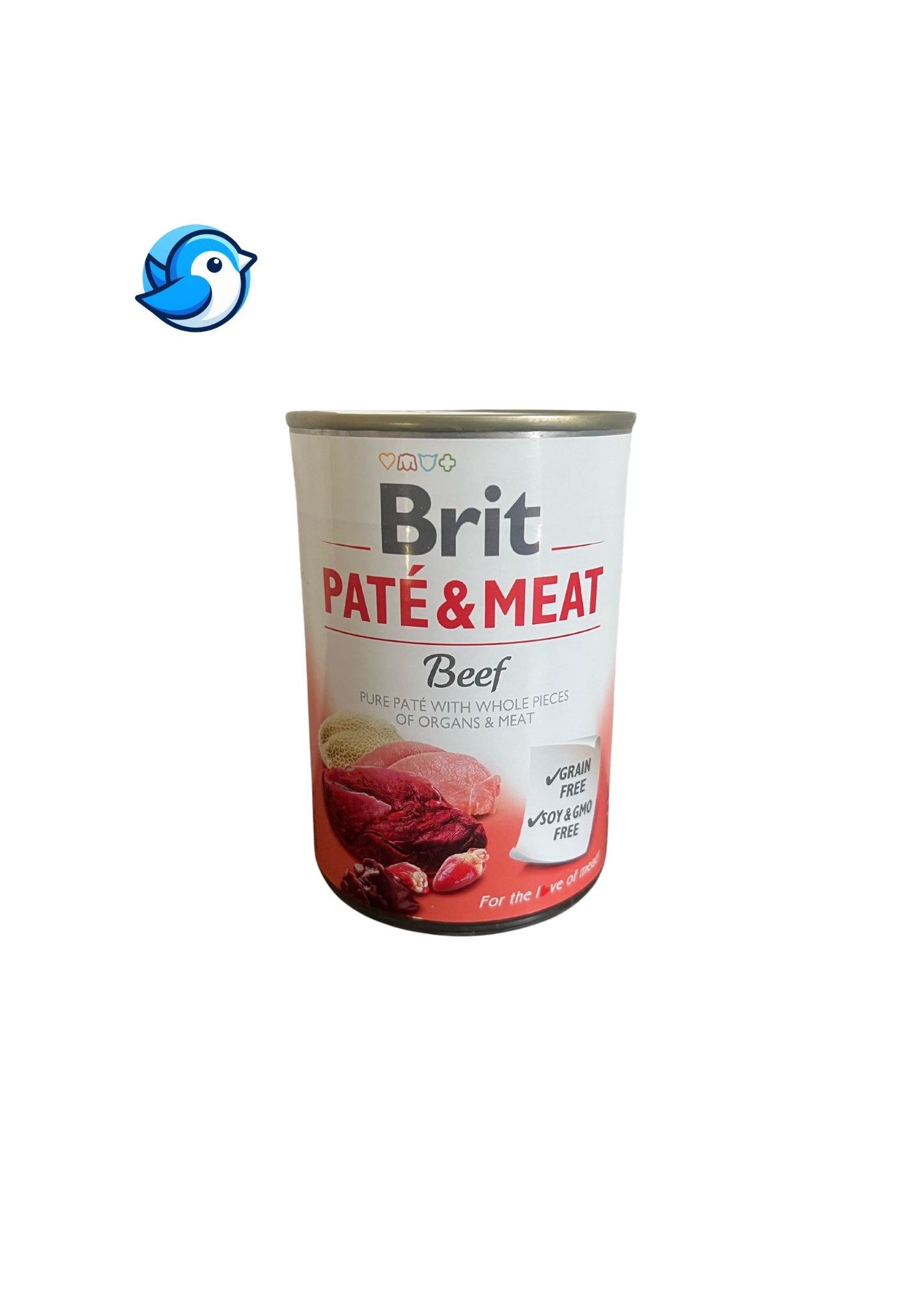 BRIT PATÉ & MEAT 400G KONZERV BEEF KUTYA 1db