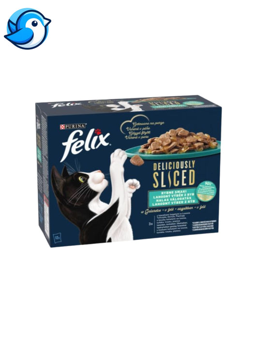 FELIX DELICIOUSLY 12X80G HALAS VÁLOGATÁS