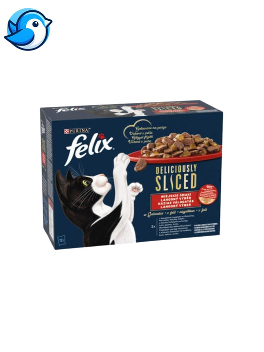 FELIX DELICIOUSLY SLICED 12X80G HÁZIAS VÁLOGATÁS