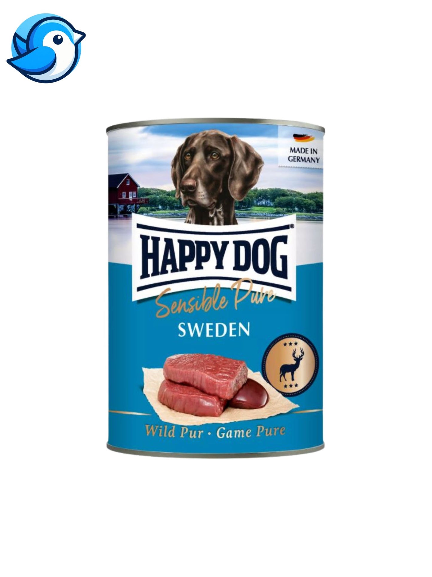 HAPPY DOG KONZERV 400G VAD HÚS 100%