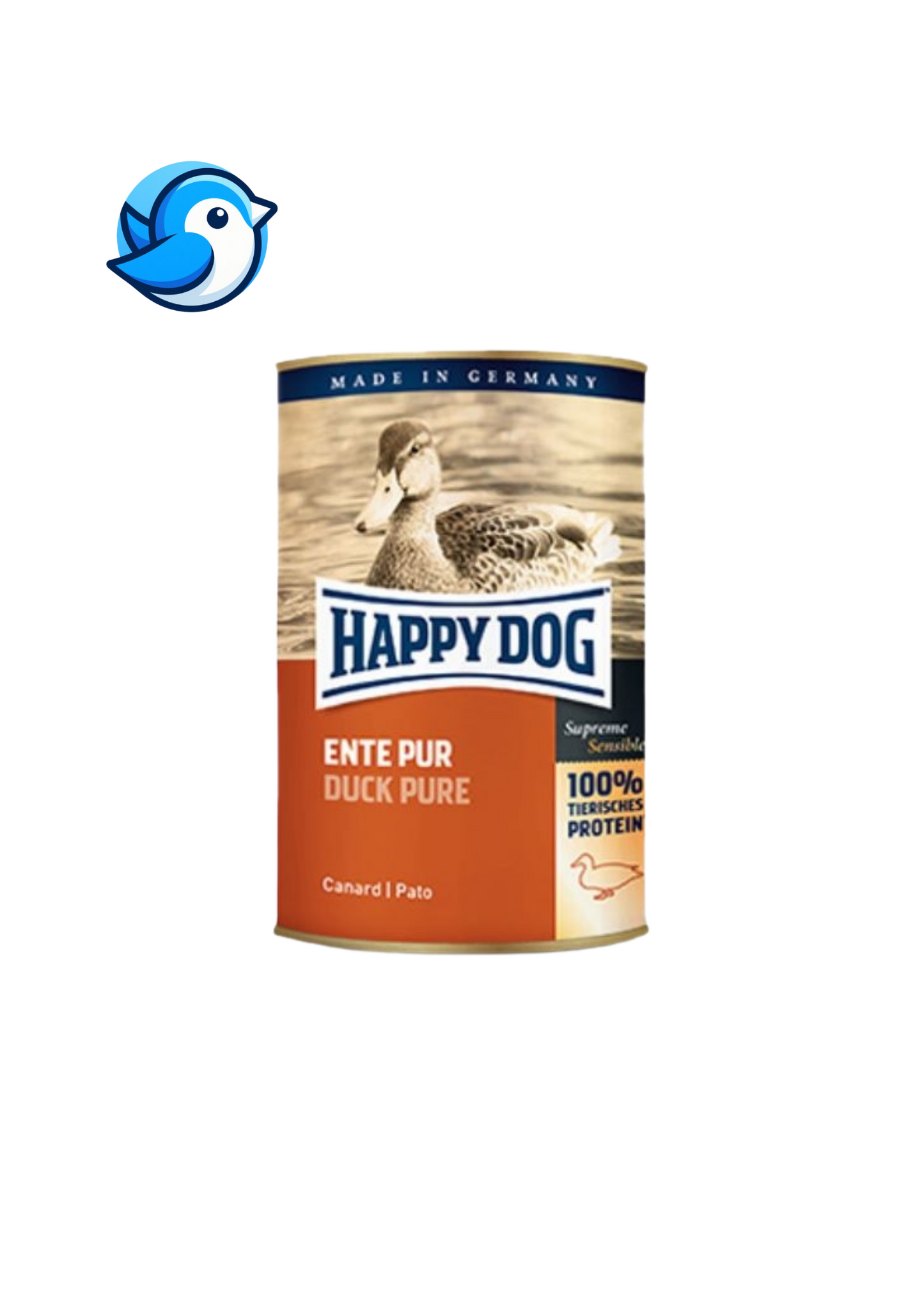 Happy Dog Konzerv 100% Kacsa 800g