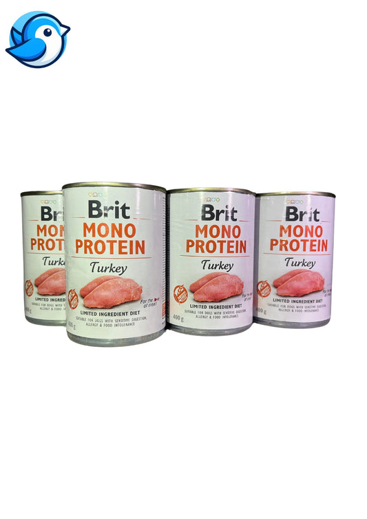 BRIT MONO PROTEIN 400G TURKEY (Pulyka) 6-os Csomag