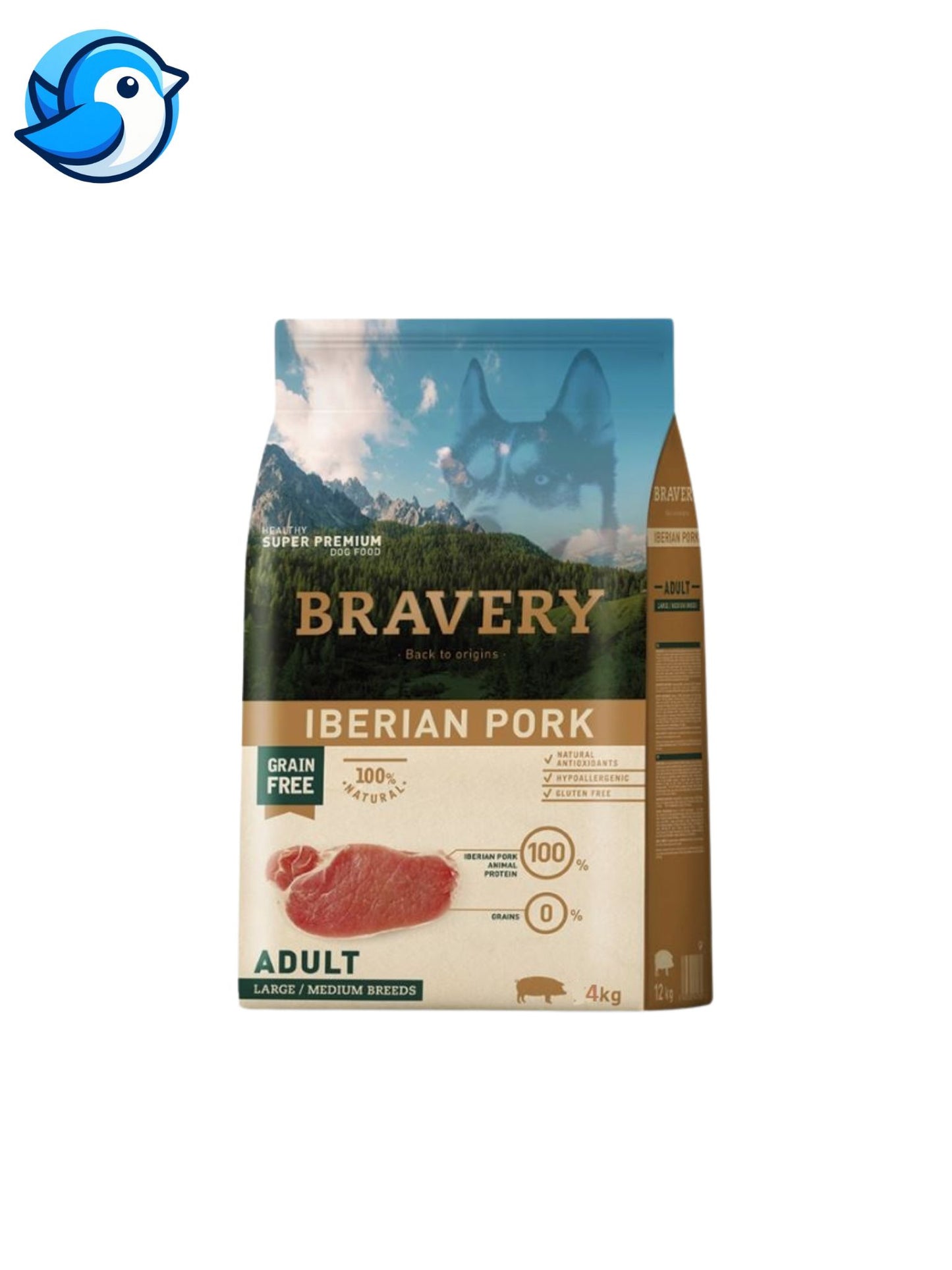 BRAVERY 4KG IBÉRIAI SERTÉS